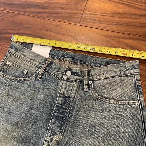 HOPE skid jeans Wide-Leg Blue Jeans - Picture 7 of 14